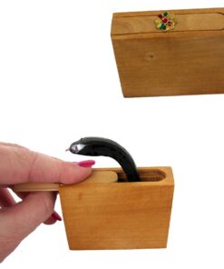 Surprise Snake Bite in Wooden Box by IIV