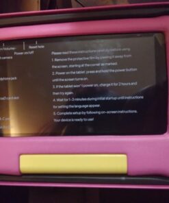 ApoloMedia Kids Tablet, 7 inch Android Tablet for Kids, Toddler Tablet with Bluetooth, WiFi, Parental Control, Dual Camera,2GB RAM 32GB ROM, Pink 15 61LWgLdrx L