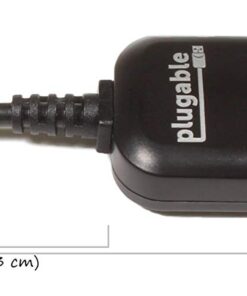 Alternative view of Plugable USB 2.0 OTG Micro-B to 100Mbps Fast Ethernet Adapter Compatible with Windows Tablets, Raspberry Pi Zero, and Some Android Devices (ASIX AX88772A chipset).