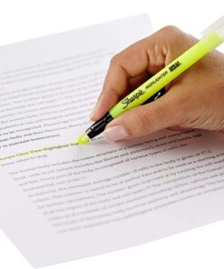 SHARPIE Clear View Highlighter Stick, Assorted, 4/Pack (1950749) 4-Pack 18 61LZXOX9SYL