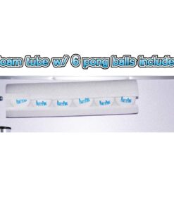 8-Foot Folding Pong Table - Choose Table Options (Base, Cup Holes, LED Lights, or Cup Holes & LED Lights) - Bubbles Edition Standard w/ Cup Holes & LED Lights 22 61La8frnE L 3