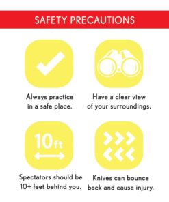 Rampant SKTHRDTSM 4 Piece Knife Throwing Set 11 61LblxV5C5L