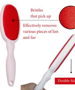2 Pack Magic Lint Brush,Reusable Double Sided Lint Removal Brush for Clothes Pet Hair Couch Carpet Furniture 2 15 61LgI6skzKS