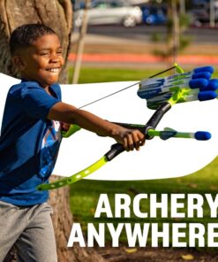 Alternative view of Original and Superior FAUX BOW 4.0 Lizardite - Kids Bow and Arrow Set - Durable Impact Foam Tip Arrows - Outdoor Toy for Girls and Boys - Perfect for Backyard Target Practice - Beware of Imitations
