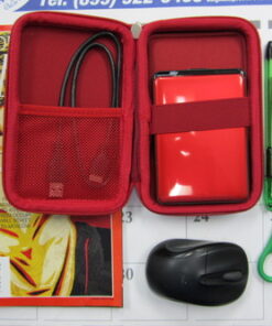 Drive Logic DL-64-RED Portable EVA Hard Drive Carrying Case Pouch, Red 29 61Lium9Ds8L