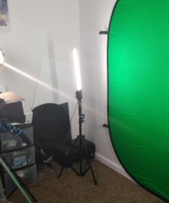 Fancierstudio 2 in 1 Chromakey Green Screen Chromakey Blue Screen Collapsible Backdrop Collapsible Reversible Background 5'x7' Chroma-Key Blue/Green By Fancierstudio RE2010 BG 51 61LjWzyFWyL