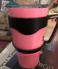 Tumbler Lid for 30 Oz Yeti Rambler, Old Style RTIC, Ozark Trails and more Cooler Cup, Sliding Splash Proof and Straw Friendly 1 Count (Pack of 1) 30 Ounce (Pack of 1) 30 61LkLjLc1rL