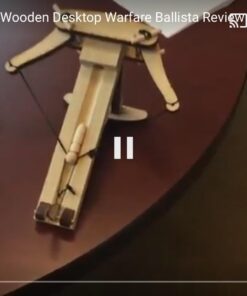 Abong Wooden Mini Medieval Desktop Warfare Model Kits to Build – Working Ballista – STEM Model Kits 10 61LkYXy5OyL