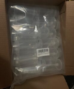 ASIBT Round Shape Clear Push-Up Cake Pop Shooter (Push Pops) Plastic Containers with Lids, Base & Sticks, Pack of 24 33 61LkishDP3L