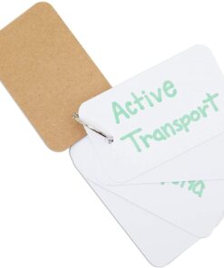 8 Pack Blank Flash Cards with Rings for Studying with 50 Sheets Each, 250gsm Index Notecards (2.2 x 3.5 In) 16 61LmrsK253L