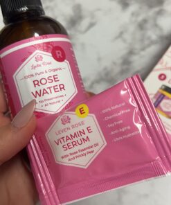 Rose Water Spray for Face by Leven Rose - Pure Natural Moroccan Rosewater Hydrosol Face Spray - Rose Water for Hair 4 oz 47 61LnDtHor7L