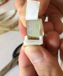 TronicsPros 10pcs 4 Pin Solderless Waterproof LED Strip to Strip Connector RGB Flex LED Ribbon LED Rope LED Tape Light Gapless Adapter for 10mm Wide Waterproof SMD 5050 RGB Flexible LED Strip Light White (only for Waterproof RGB 5050 LED strip) 45 61LnaseEIL