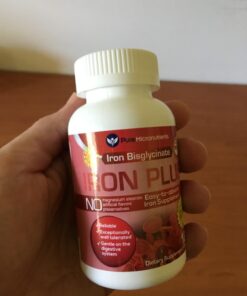 Iron Supplement for Women & Men, Natural Ferrous Chelate, Bisglycinate 25mg + Vitamin C, B6, B12, Folic Acid - Iron Pills for Anemia, Iron Deficiency & Energy Support - 120 Count 1 30 61Lqbe43c6L 1