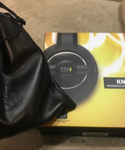 KRK KNS 8400 On-Ear Closed Back Circumaural Studio Monitor Headphones with Volume Control 23 61Lt8gx6bVL