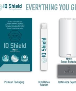 IQShield Matte Screen Protector Compatible with Samsung Galaxy S7 Edge Anti-Glare Anti-Bubble TPU Film 30 61LwP2uRMxL