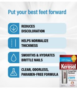 Kerasal Nail Renewal, Restores Appearance of Discolored or Damaged Nails, 0.33 fl oz (Packaging May Vary) 25 61LwZ dsmjL