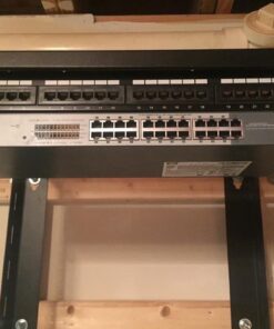 Cable Matters UL Listed Rackmount or Wall Mount 24 Port Network Patch Panel (Cat6 Patch Panel / RJ45 Patch Panel) Regular 32 61Lwb031OUL