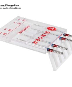SINGER 4723 Universal Regular Point Sewing Machine Needles, Size 90/14, 4-Count 4.0 9 61M0vhBtpzL