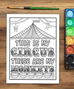 Mom Life: A Snarky Adult Coloring Book 30 61M45hF GRL