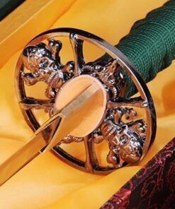 Lyuesword Japanese Samurai Katana 1060 High Carbon Steel Real Sharp Sword Katana 14 61M48Wuwc2L