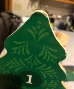 Melissa & Doug Countdown to Christmas Wooden Advent Calendar - Magnetic Tree, 25 Magnets , Orange Santa 48 61M53neTMgL