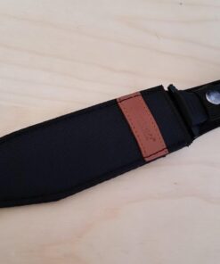 MTECH USA MT-086 Fixed Blade Hunting Knife, Black Straight Edge Blade, Black Handle, 12-1/4-Inch Overall, Black Blade 54 61M56qxHFvL