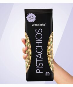 Wonderful Pistachios In Shell, Salt & Pepper, 48 Ounce Resealable Bag, Healthy Snack, Protein Snack, Pantry Staple (48 oz) 48 Ounce (Pack of 1) 26 61M7lEdzdAL