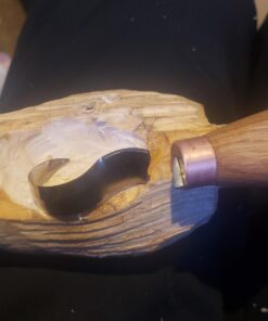 BeaverCraft Wood Carving Hook Knife SK1 for Carving Spoons Kuksa Bowls and Cups Spoon Carving Tools Basic Crooked Knife for Professional Spoon Carvers and Beginners Right-Handed Hook Knife 56 61MAihoY3HL