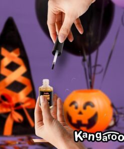 Kangaroo Spirit Gum Adhesive and Remover - Combo Pack of 0.439 fl. Oz. (13ml) Prosthetic Skin Adhesive & 0.439 fl. Oz. (13ml) Spirit Gum Remover 30 61MAxuQaM7L 1