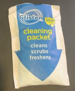 Glisten Garbage Disposer Cleaner and Freshener, Sink Disposal Odor Eliminator with Foaming Action, Lemon Scent, 4 Packets 4.9 Ounce (Pack of 1) 28 61MB qz3KJL