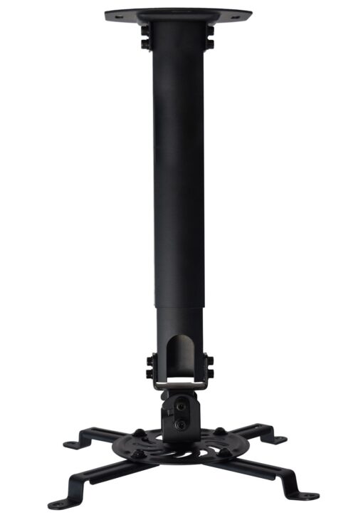 VIVO Universal Extending Ceiling Projector Mount, Height Adjustable Projection, Black, MOUNT-VP02B