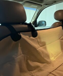PET MAGASIN Durable Beige Pet Car Seat Cover Waterproof & Scratch Proof & Nonslip Backing & Hammock Style & Heavy Duty Back Seat Protector for Cars Trucks and SUVs 25 61MCBAdKptL 1