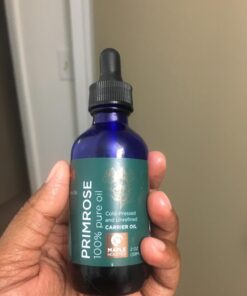 Pure Evening Primrose Oil for Skin - Cold Pressed Natural Face Moisturizer and Nourishing Hair Oil - Use in DIY Skin Care for Dry Flaky Skin Hydration and as a Carrier Oil for Essential Oils Mixing 24 61MCtjdjUL