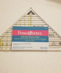 Dritz Fons & Porter R7843 Half & Quarter Ruler 12 61MDBjjbkZL