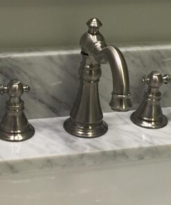 Ultra UF55113 Two-Handle Brushed Nickel Lavatory Faucet with Pop-Up Drain 13 61MHCexBRPL 1