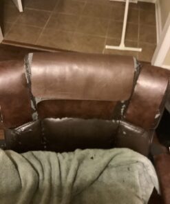 MastaPlasta Original Self-Adhesive Leather Repair Patch - Mid-Brown 11" x 8" (28 x 20 cm), Instant Upholstery-Quality Scratch & Tear Repair for Sofas, Car Interiors, Bags, Vinyl & More C Mid-Brown Leather 28 61MJuhNoylL