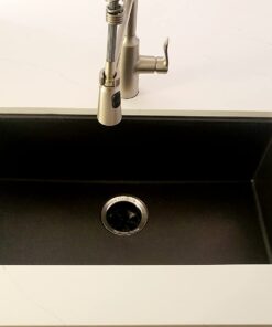 Kraus KGU-413B Undermount Single Bowl Granite Kitchen Sink, 31 Inch, Black 59 61MKBpRPpKL