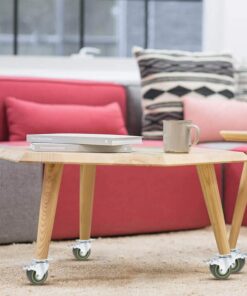 4’’ TPR Heavy Duty Swivel Caster Wheels Lockable Ball Bearing 1200lbs (Set of 4) - Silver Gray with brake 20 61MKzvCwqtL