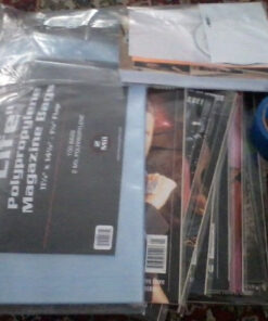 BCW Life' Magazine Bags 100 Bags 11-1/8' x 14-1/4' + 1-1/4 14 61MLZRY03L