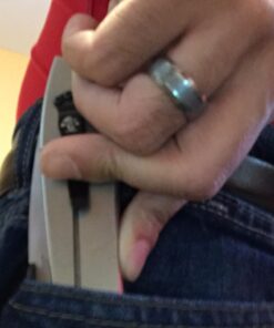 Kershaw Large CQC 4KXL Pocketknife from Kershaw-Emerson (6055) Delivers Durability and Classic Strength with Instant Open, Frame Lock, Reversible Pocket Clip and Precision Technology; 6.1 oz 36 61MMrtBZlaL