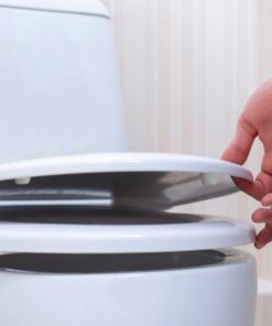 Danco 10062 Universal Bumper, for Use with Toilet Seats, Rubber, 1 Pack, White 29 61MNEIZsiSL