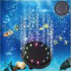 LONDAFISH Aquarium Bubble Light Aquarium Air Stone LED Light Air Pump Bubble Stone Lamp 34 61MNmmDjw1L