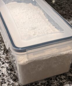 ME.FAN 6 Set 3.2L Food Storage Containers, Spaghetti Containers Airtight Horizontal Storage/Pasta Containers Kitchen Pantry Organization Canisters with 24 labels & Pen - Black Black-6 X 3.2L 49 61MOxXkGYuL