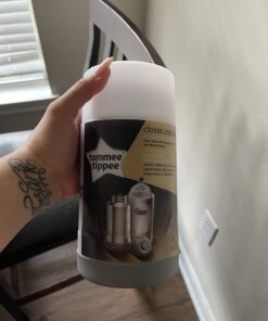 Tommee Tippee Portable Travel Baby Bottle and Food Warmer, Ideal for Travel, Thermal Insulation, Stainless Steel Flask with Leak-Proof Lid, BPA Free 44 61MRSlAx5ZL