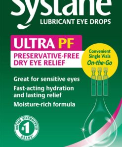 Systane Ultra Lubricant Eye Drops, 60 Count (Pack of 1), (Packaging may vary) 21 61MUInWxzL
