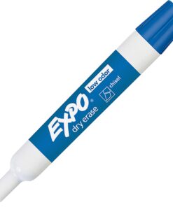 Expo 80003 Low Odor Dry Erase Markers, Chisel Tip, Blue Color, 2 Sets with 12 Markers, Total of 24 Markers 6 61MVhucAKmL