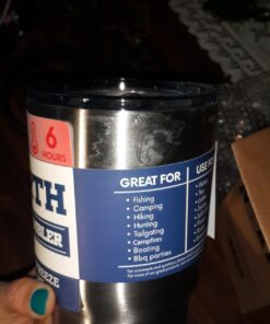 North Stainless Steel Vacuum Insulated 5-Piece Tumbler Set, 30 oz, Travel Mug For Home, Office, School – Like Yeti Tumbler For Ice Drink & Hot Beverage Stainless Steel 30 oz 30 61MVmOxnsL