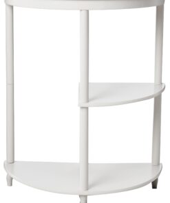Frenchi Home Furnishing Half Moon Console Table, White 27 61MXnSkKUWL