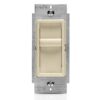 Leviton SureSlide Dimmer Switch for Dimmable LED, Halogen and Incandescent Bulbs, 6672-1LT, Light Almond