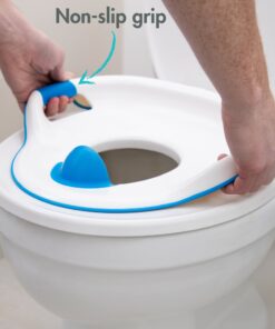 Alternative view of The First Years Soft Grip Trainer Seat, Blue 1 Pack